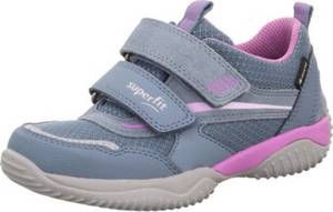 Superfit Sneaker STORM in WMS Weite M4, GORE-TEX blau Gr. 27 Mädchen Kinder 