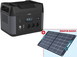 Ansmann Powerstation-Set, Powerstation PS2200AC + Solarpanel 100 W 
