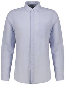 Calvin Klein Freizeithemd mit verdeckter Knopfleiste Modell LINEN bleu (K10K108664) Freizeithemd