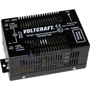 Voltcraft 12/10 DC/DC-Wandler 12 V/DC - 24 V/DC/10A 240W 