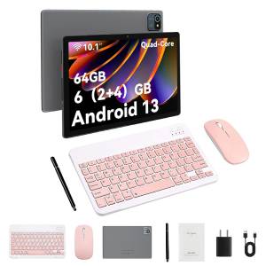 BUFO 10-Zoll-Tablet 6 (2+4)GB+64GB mit Maus, Tastatur und Stylus Tablet (10