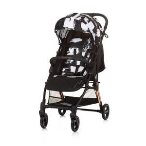 Chipolino Kinderwagen Move on 6 kg klappbar gefederte Vorderräder verstellbar schwarz gemustert 