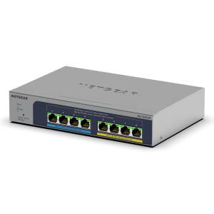 Netgear MS108TUP Managed Switch 8x 2,5 Gbit/s Ethernet (4x PoE+ und 4x PoE++, max. 230W) 