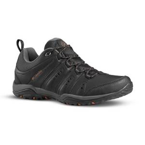 Columbia Wanderschuhe Herren  Fire Venture Leder wasserdicht schwarz 