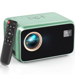  【Autofokus/Trapezkorrektur 6D/4P】Beamer 4K Unterstüt WiFi6 Bluetooth, 18000L Native 1080P Full HD Mini Beamer mit 50% Zoom, 300