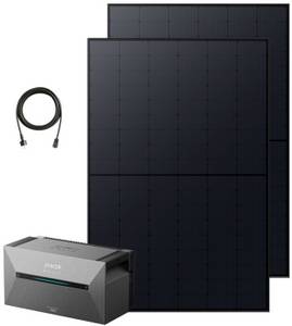 Anker Tech Anker Balkonkraftwerk 820/800W 2 x 410Wp RS40B Module + Solix Solarbank 2 E1600 Plus + 5m Schuko-Kabel Anzahl Kollektoren 2