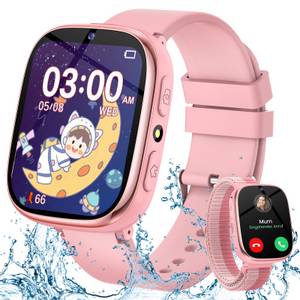 Sanorum Neue 2G Smartwatch Kinder mit Telefonfunktion Smartwatch (4.65...