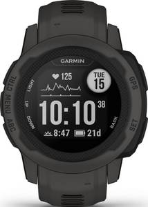 Garmin Instinct 2 2S - GPS-Smartwatch Sportuhr für Outdoor und Sport Smartwatch (2,1 cm/0,79 Zoll, ), Stoßfest, Wasserdicht bis 100 m, Militärstandard 810 