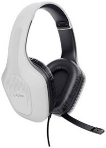 Trust GXT415PS ZIROX PS5 Gaming Over Ear Headset kabelgebunden Stereo Weiß 