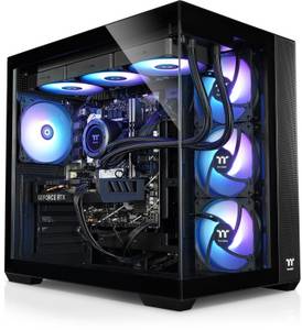 Kiebel Hydra Ultra Gaming-PC (Intel Intel Core Ultra 7 265KF, RX 9070 XT, 64 GB RAM, 2000 GB SSD, Wasserkühlung, WLAN, ARGB-Beleuchtung) 