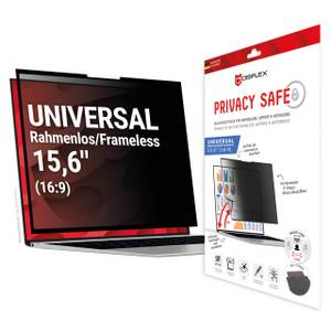 Displex Privacy Safe Blickschutzfolie Uni (randlos) 15,6