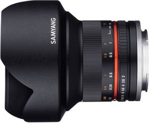 Samyang 12mm T2 ED AS NCS CS Micro Four Thirds Superweitwinkel-Objektiv