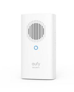  eufy Security Video Doorbell Add-on Chime, Funkgong für Innen, Erfordert eufy Security Video Doorbell E340, ohne Verzögerungen, einstellbare Lautstärke, 8 Attraktive Melodien, Gebührenfreie Nutzung 