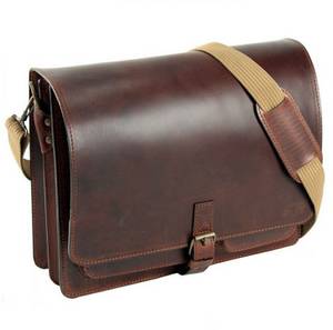 Mika Laptop Shoulder Bag (280726) brown Laptop-Umhängetasche