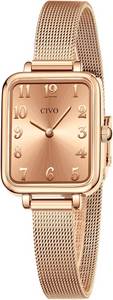 Civo Wasserdicht Watch, Elegante Mode für moderne Frauen mit wasserdichtem Design, römischem 