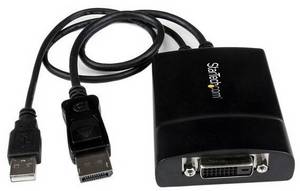 Startech DisplayPort / DVI Videokonverter DP2DVID2 AV-Konverter