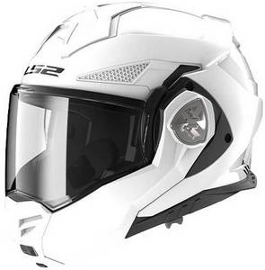 LS2 Helmets LS2 Ff901 Advant X Solid Modular Helmet Weiß Klapphelm