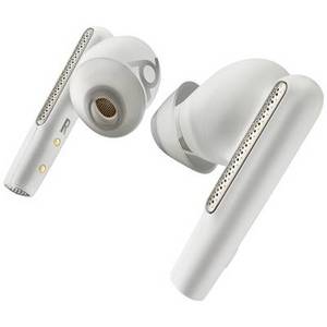  HP Poly Voyager Free 60 UC White Sand Earbuds +BT700 USB-C Adapter +Basic-Ladeetui Computer In Ear Kopfhörer Bluetooth® Stereo Weiß Lautstärkeregelung, 