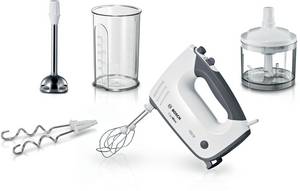 Bosch Handmixer MFQ37480, 750 W, Mixfuß, ergonomischer Griff, 5 Stufen,...