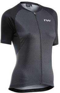 Northwave Women's Force Evo Jersey Short Sleeve Black Radtrikot kurzarm