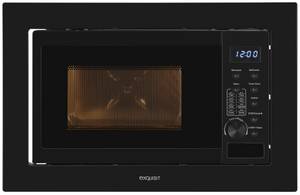 Exquisit Einbau-Mikrowelle EMW20-DG-020, Grill, Mikrowelle, 20 l 