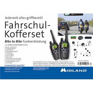 Midland Fahrschulkoffer G7 Pro C1090.S6 PMR/LPD-Handfunkgerät 