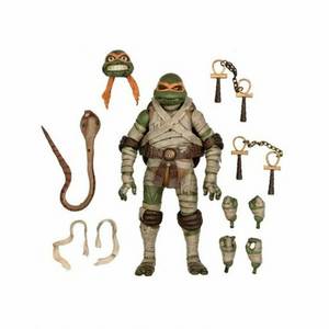 Neca Universal Monsters x Teenage Mutant Ninja Turtles Michelangelo as the Mummy 18cm Actionfigur