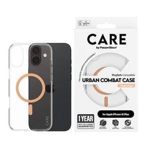 Panzerglass CARE by ® Flagship Case Transparent Urban Combat MagSafe iPhone 16 Plus 