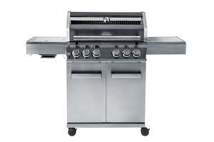 CHEF CUISINE International Gasgrill Premium Edelstahl Gasgrill 4+2 Brenner 