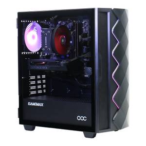 GameMax MegaDeal Gaming-PC-Set Diamond BK PC-Komplettsystem (24