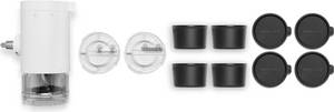 Kitchenaid Eisbereiteraufsatz 5KSMSIA, Zubehör für  Küchenmaschinen mit kippbarem Kopf und Schüsselheber. NICHT passend für 5KSM3311X. 5KPM5, 5KPM50 und 5K5. 