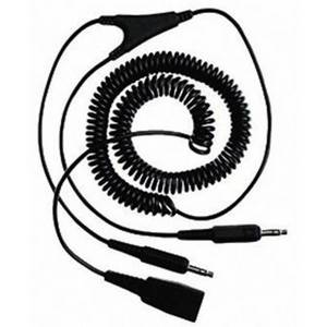 Jabra QD - 2x 3,5mm Telefon-Headset-Kabel 2.00 m Schwarz 