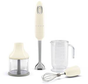 Smeg HBF03CREU Stabmixer 50er Retro Style Creme Stabmixer