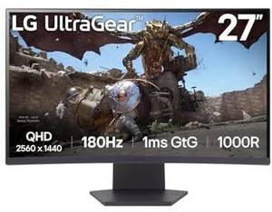 Lg Electronics LG Ultragear 27GS60QC-B Gaming Monitor