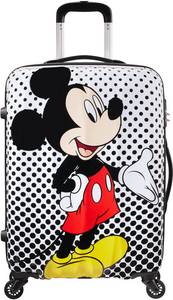 American Tourister Disney Legends 4 Wheel Trolley 65 cm Mickey Mouse Polka Dot Trolley