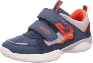 Superfit Halbschuhe STORM WMS Weite M4  blau/rot Gr. 26 Jungen Kleinkinder 