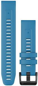 Garmin QuickFit 22 Watch Strap Silicone blue (010-13111-30) Smartwatch-Armband