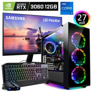 Meinpc Set i7 RTX 3060 Gaming-PC-Komplettsystem (27,00