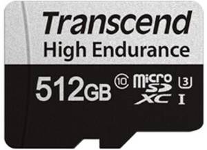 Transcend 350V High Endurance microSDXC 512GB microSDXC Karte