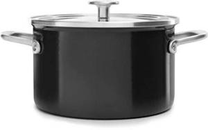 Kitchenaid Steel Core Enamel 3,7 L (20 cm) schwarz Kochtopf