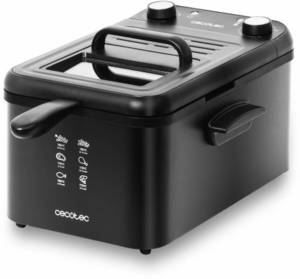 Cecotec Innovaciones S.L. Cecotec Cleanfry 3L Black Elektro-Fritteuse