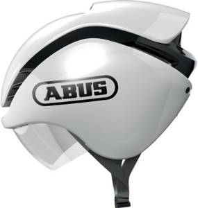 Abus GameChanger TRI shiny white Rennradhelm