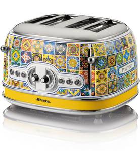 Ariete Toaster 156PO Positano, 4 Schlitze 