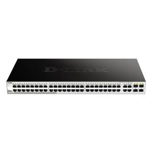 D-link DGS-1210-52 Smart+ Managed Switch [48x Gigabit Ethernet, 4x GbE/SFP Combo] 