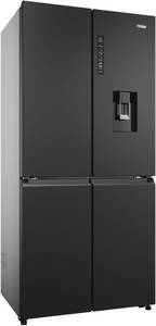 Haier Multi Door HCR7818DWPT, 181,5 cm hoch, 83,3 cm breit, höhenverstellbare Füße vorne und Transportrollen hinten 