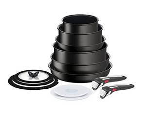 Tefal Ingenio Unlimited On 13-teilig (L3959243) schwarz Topfset