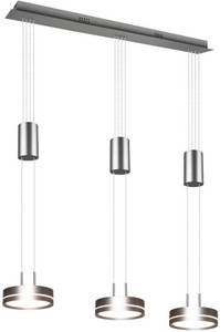 Trio-Leuchten Trio Franklin 85x150x14cm LED 3x835lm 3000K nickel/matt...