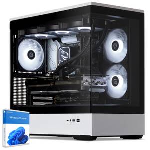 Sedatech UCCL820I1I1HF - Watercooling Gaming-PC (AMD Ryzen 7 9800X3D 8x 4.7GHz (max 5.2GHz), Geforce RTX4070, 32 GB RAM, 2000 GB SSD, Watercooling, Wifi 867Mbits ax) 