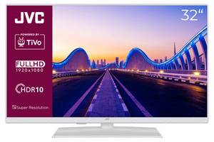 Jvc LT-32VF5355W LCD-LED Fernseher (80 cm/32 Zoll, Full HD, Smart TV powered by TiVo, HDR, Triple-Tuner, Sprachsteuerung, Micro Dimming, 6 Monate HD+ inkl) 