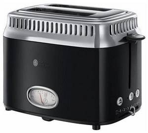 Russell Hobbs Retro Ribbon schwarz 21681-56 2-Scheiben-Toaster